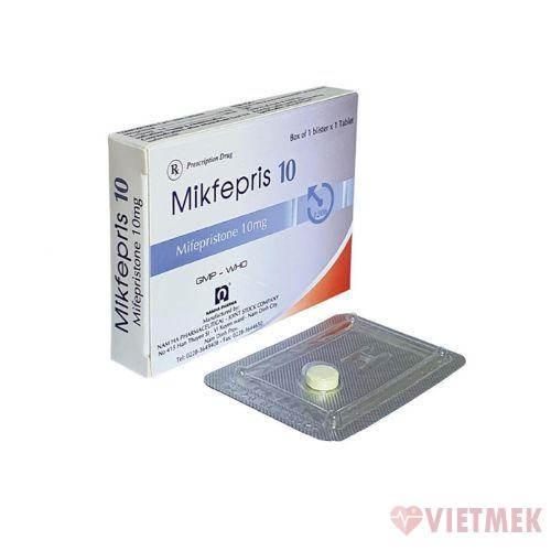 Mikfepris 10 là thuốc tránh thai khẩn cấp được sử dụng trong vòng 120 giờ