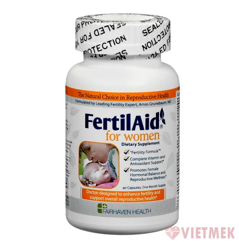 FertilAid for Women: Giải pháp thảo dược hỗ trợ sinh sản hiệu quả