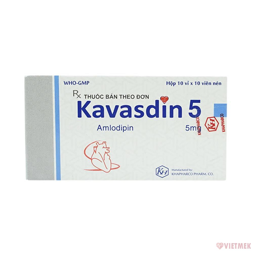 Thuốc Kavasdin 5mg