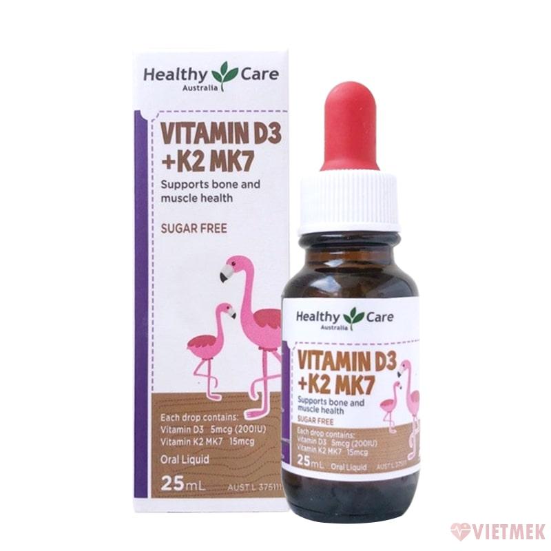 Healthy Care Vitamin D3 K2