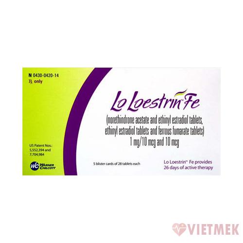 Lo Loestrin Fe: Loại thuốc tránh thai hiệu quả cao với khả năng bổ sung sắt