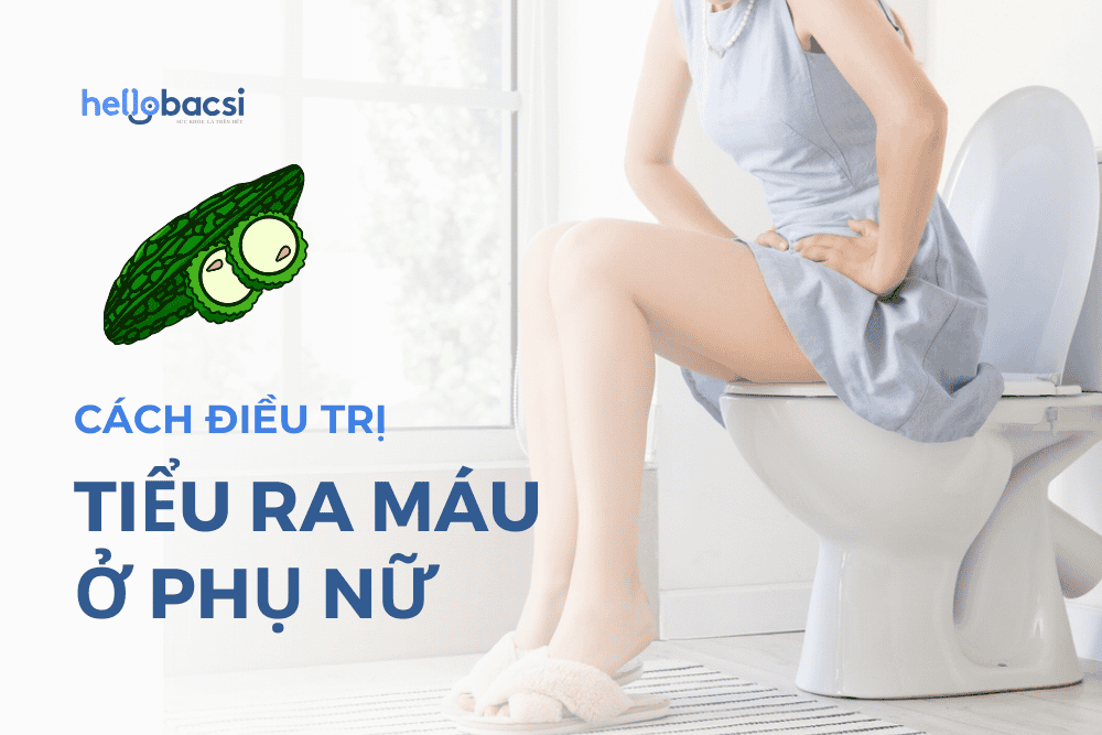 Cách điều trị đi tiểu ra máu bằng khổ qua