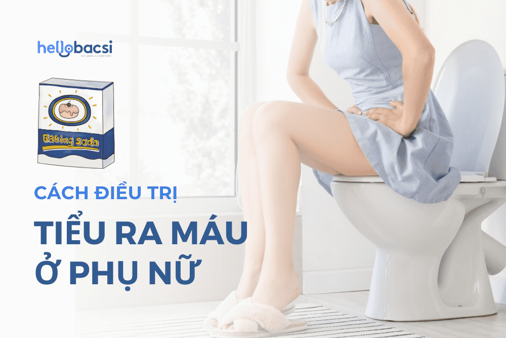 Cách điều trị đi tiểu ra máu bằng baking soda