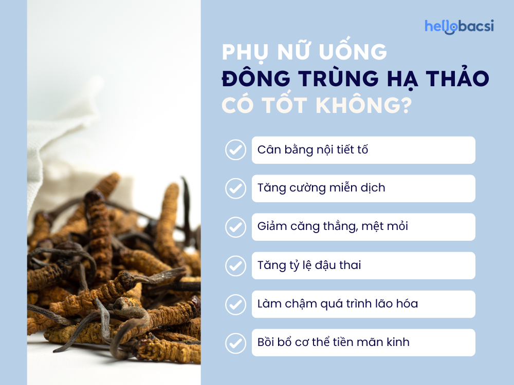 Tác dụng của đông trùng hạ thảo